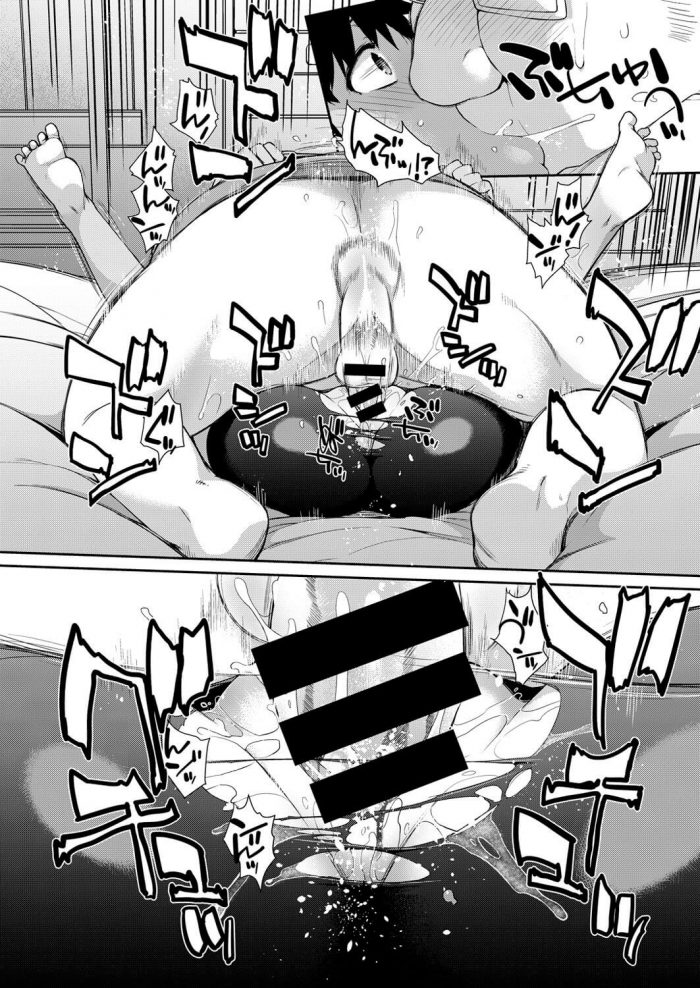 【エロ漫画】姪の体操着まくって巨乳舐めてパイパンマンコに生ハメ【無料 エロ同人】(16)